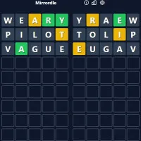 Play Mirrordle now!