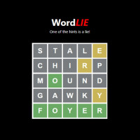 Play WordLie 2 now!