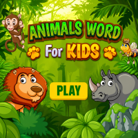 Play Animals Word for Kids 6 Years Old now!
