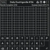 Play Duotrigordle now!