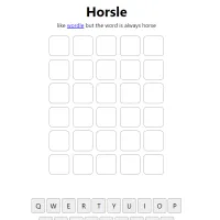 Play Horsle now!