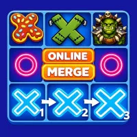 Play Tic Tac Toe Merge now!