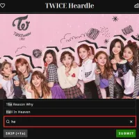 Play TWICE Heardle now!