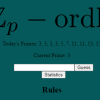 Zp-ordle