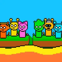Play Sprunki Lava Escape 2Player now!