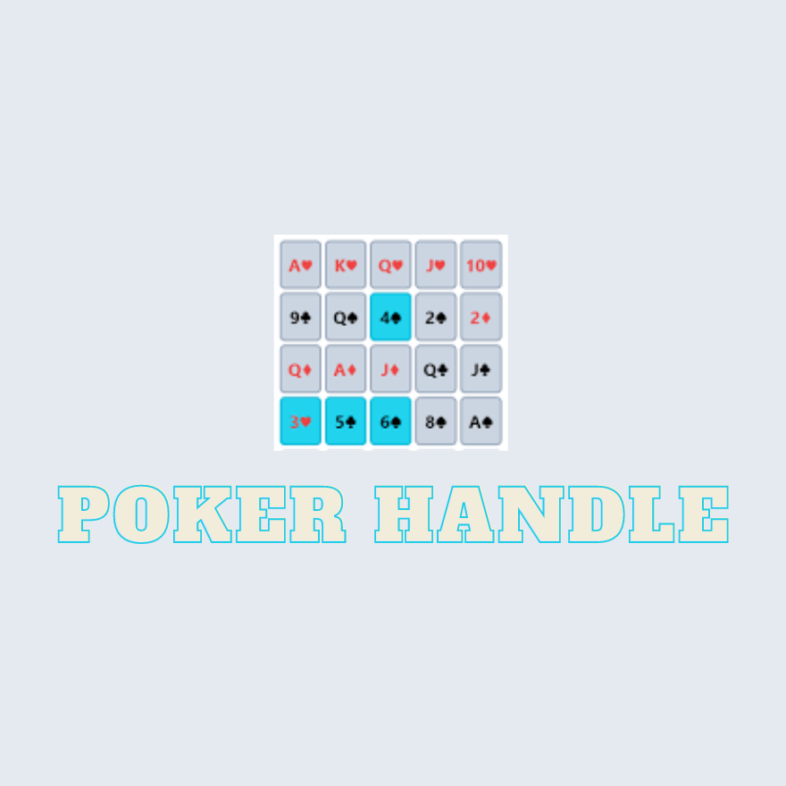 Poker Handle