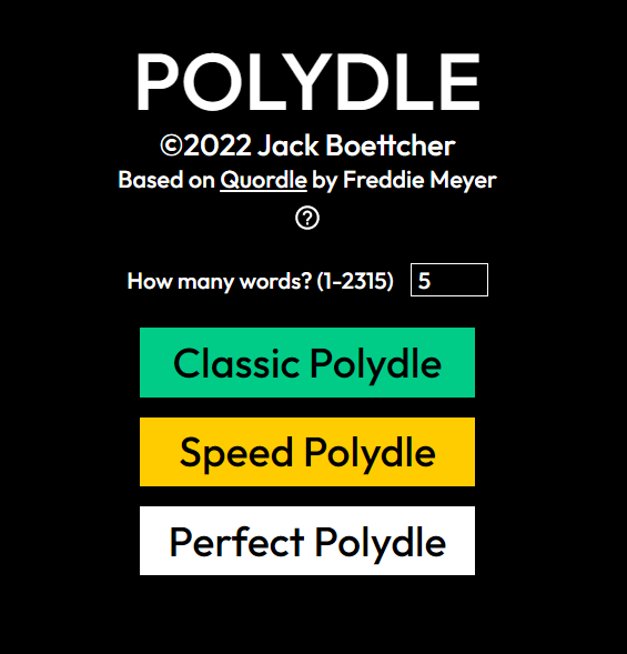 Polydle